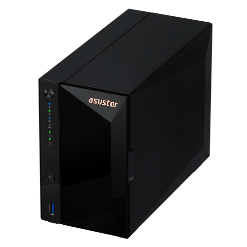 Asustor AS3302T v2 - 2 baies avec 2 disques de 6T IronWolf - Serveur NAS - 4