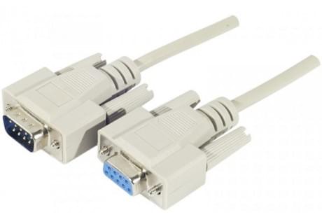Câble DB9 mâle - femelle  - Connectique PC - Cybertek.fr - 0