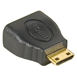 Adaptateur HDMI Femelle / mini HDMI mâle - 0