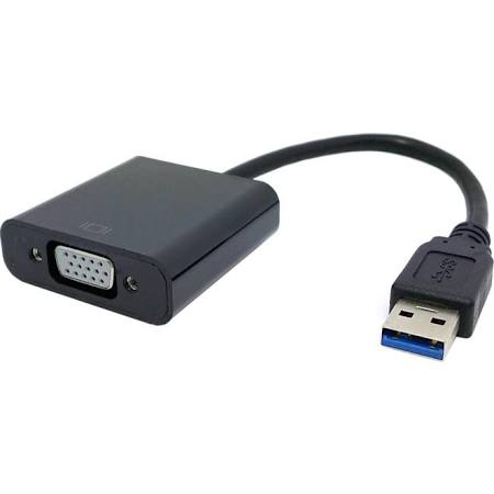 Adaptateur USB3.0 vers VGA avec chipset graphique - Connectique PC - 0