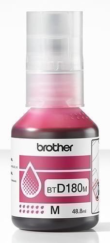 Cartouche d'encre BTD180M - Magenta pour imprimante Jet d'encre Brother - 2