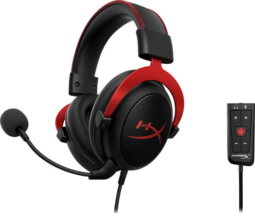 HyperX Cloud II Red Stereo Rouge - Micro-casque - Cybertek.fr - 3