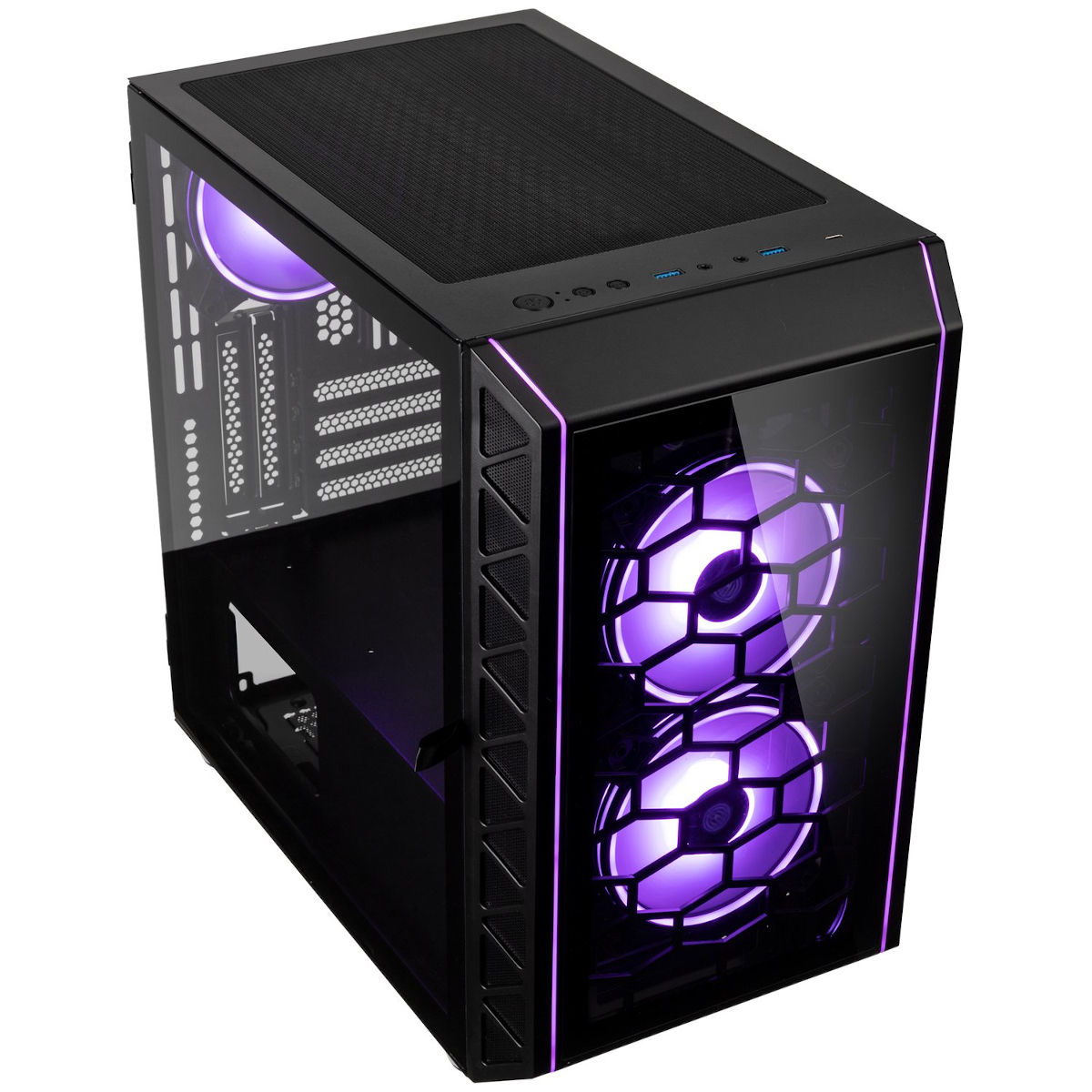 Kolink Citadel Glass SE ARGB Noir - Boîtier PC Kolink - 4