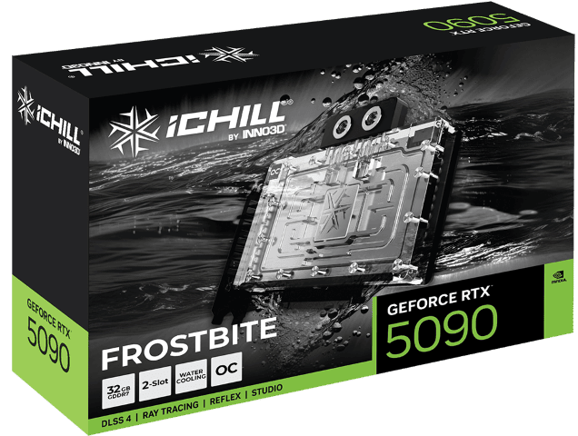 Inno3D GeForce RTX 5090 ICHILL FROSTBITE - Carte graphique Inno3D - 1