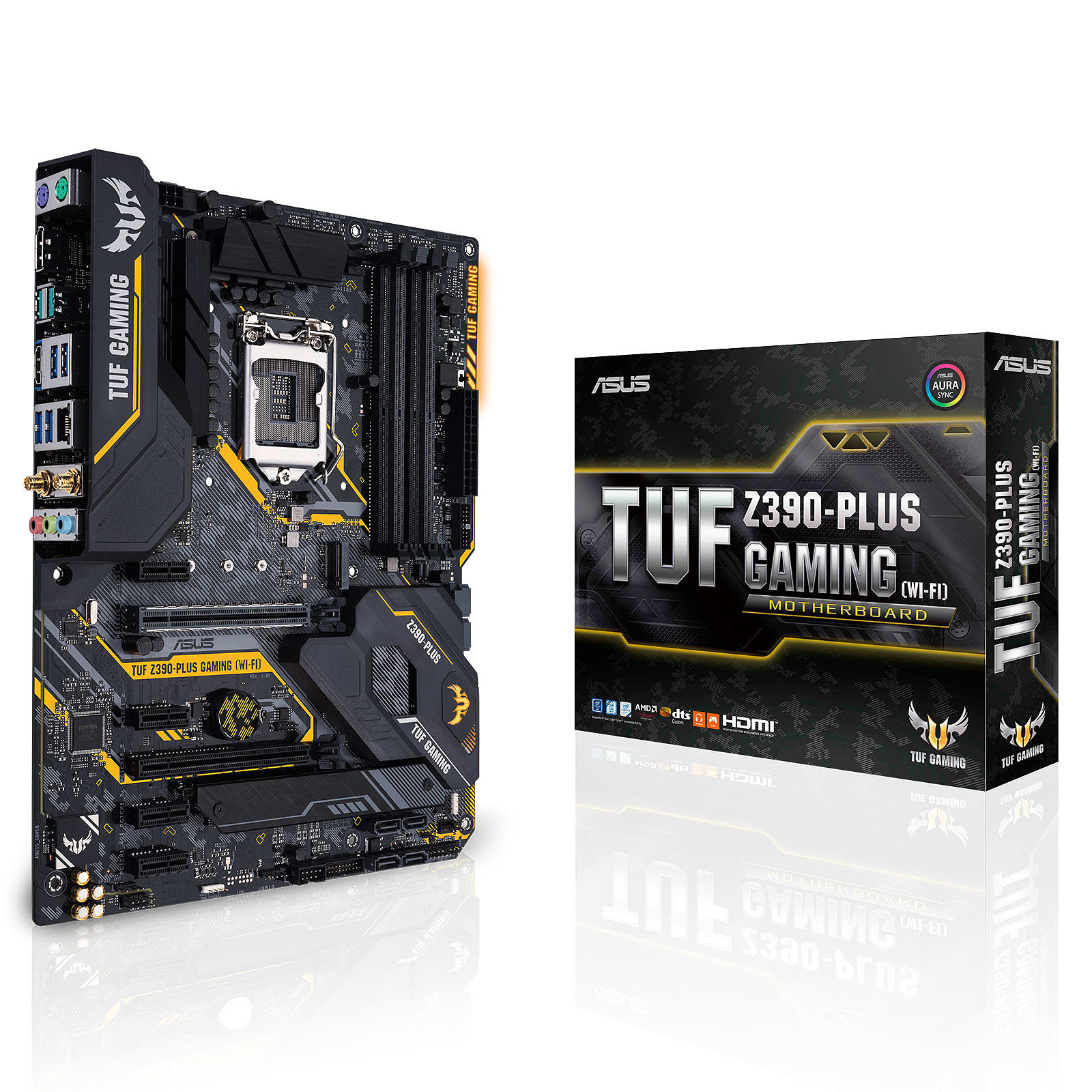 Asus TUF Z390-PLUS GAMING WIFI ATX  - Carte mère Asus - 0