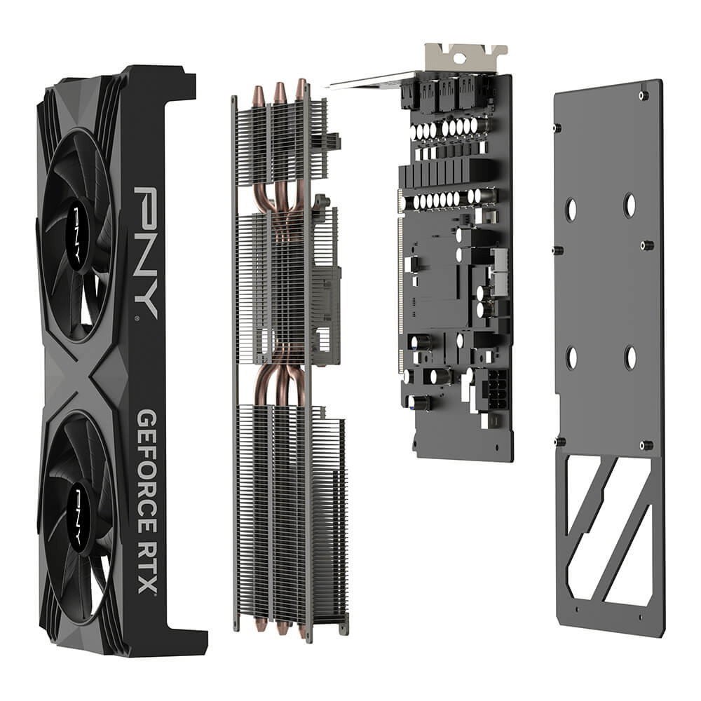 PNY GeForce RTX 4060 Ti 16GB VERTO Dual Fan - Carte graphique PNY