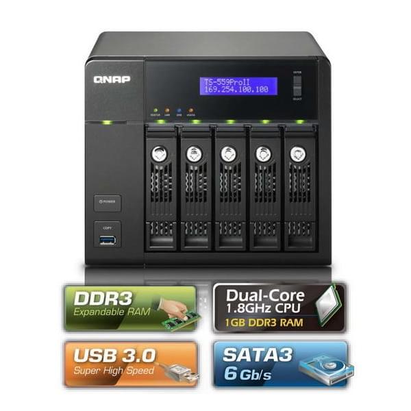 Qnap NAS - Boîtier externe - Cybertek.fr - 0