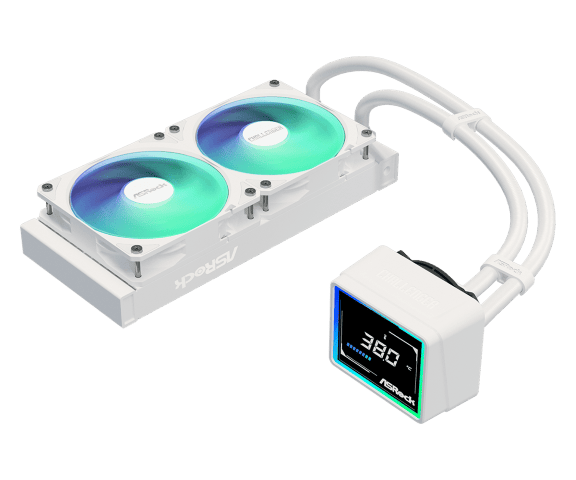 ASRock Challenger 240 DIGITAL - 240mm - Blanc - Watercooling - 4
