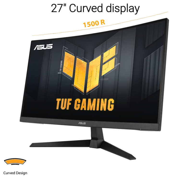 Asus 27 pouces  90LM0AQ1-B01170 - Ecran PC Asus - Cybertek.fr - 1