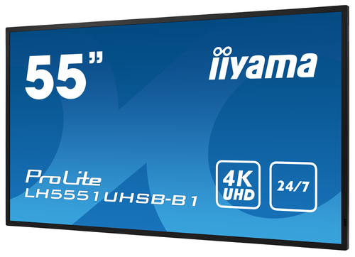 Iiyama LH5551UHSB-B1 (LH5551UHSB-B1) - Achat / Vente Affichage dynamique sur Cybertek.fr - 6