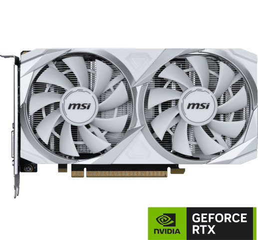 MSI GeForce RTX 3050 VENTUS 2X XS WHITE 8G OC - Carte graphique - 2