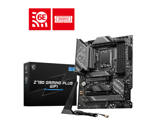 image produit MSI Z790 GAMING PLUS WIFI Cybertek