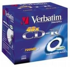 Cybertek CDR 80min certifié 52X Imprimable (par 10) - 0