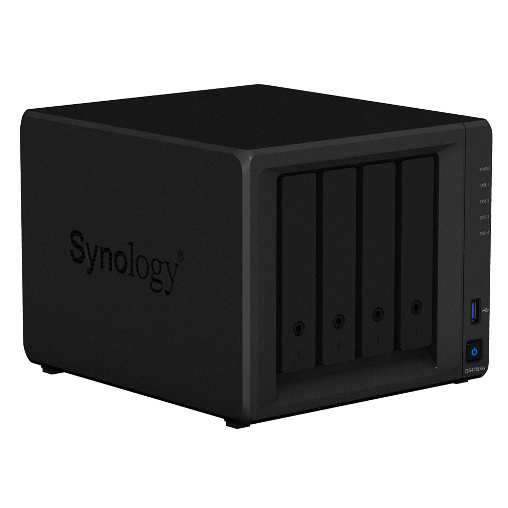 Synology DS418 Play - 4 HDD - Serveur NAS Synology - Cybertek.fr - 4