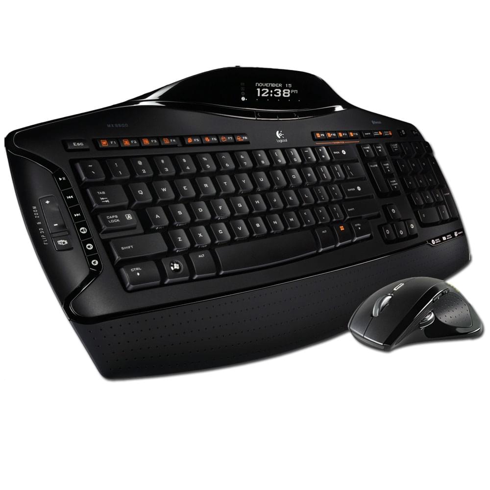 Logitech Cordless Desktop MX-5500 Revolution - Pack Clavier/Souris - 0