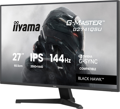 Iiyama 27 pouces  G2741QSU-B1 - Ecran PC Iiyama - Cybertek.fr - 1