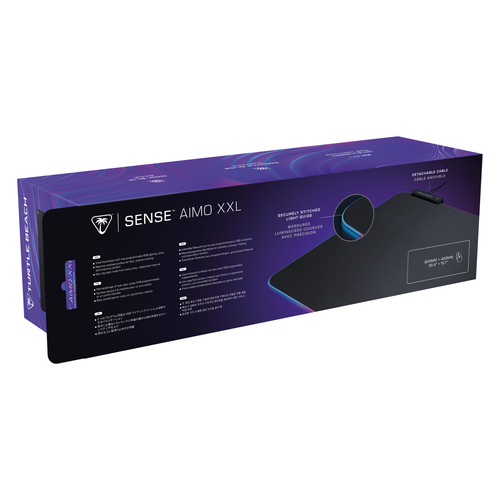 Turtle Beach Sense AIMO XXL/RGB/Noir - Tapis de souris - 6