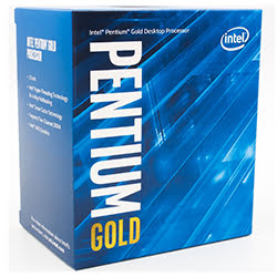 image produit Intel Pentium Gold G6405 - 4.1GHz/4Mo/LGA1200/BOX Cybertek