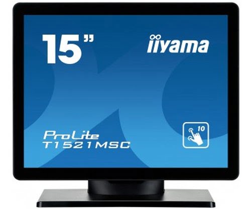 Iiyama 15"  T1521MSC-B1 - Ecran PC Iiyama - Cybertek.fr - 0