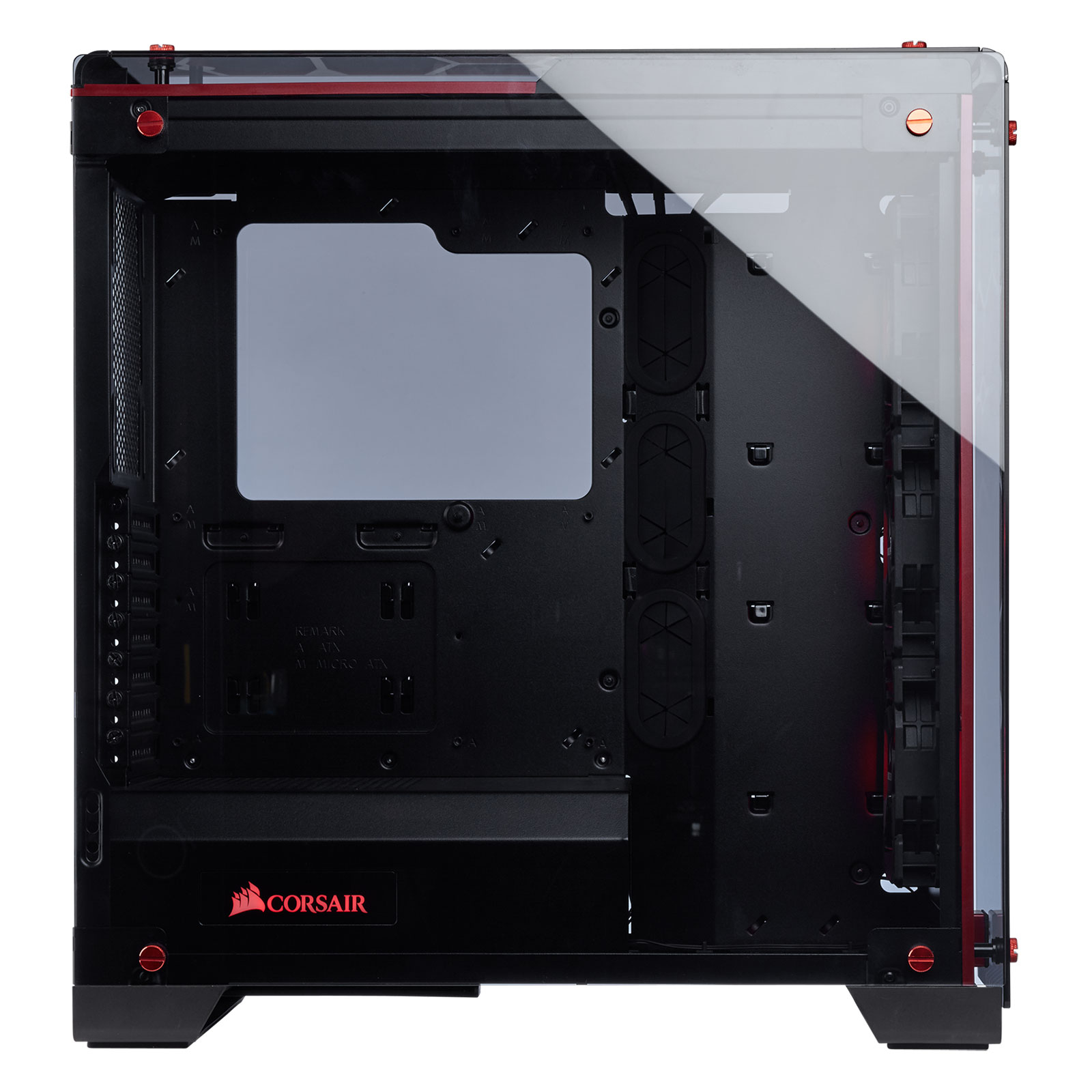 Corsair Crystal 570X RGB Rouge Transparent - Boîtier PC Corsair - 2