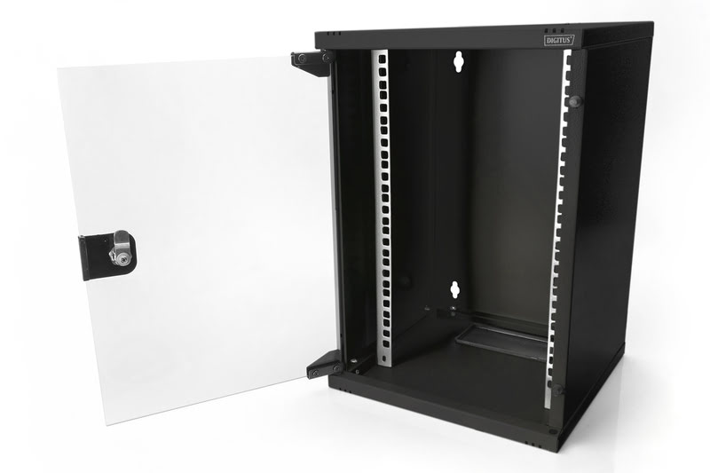 Digitus Coffret 9U 10" 250mm de profondeur - Noir (DN-10-09U-B) - Achat / Vente Réseau divers sur Cybertek.fr - 1