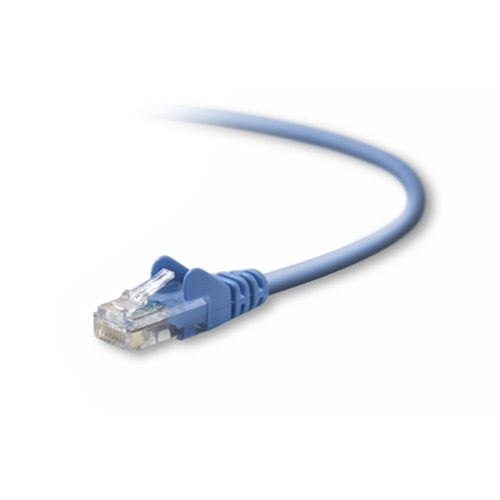 Câble RJ45 Cat5e U/UTP - 3m - Bleu - Connectique réseau - 0