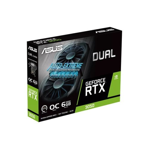 Asus Dual GeForce RTX 3050 O6G  - Carte graphique Asus - 8