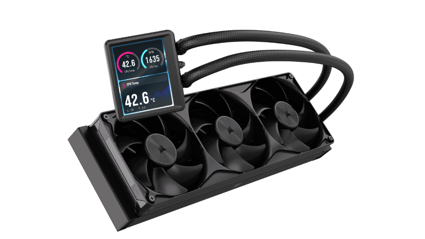 Corsair NAUTILUS II 360 RS LCD - 360mm - Noir - Watercooling - 1