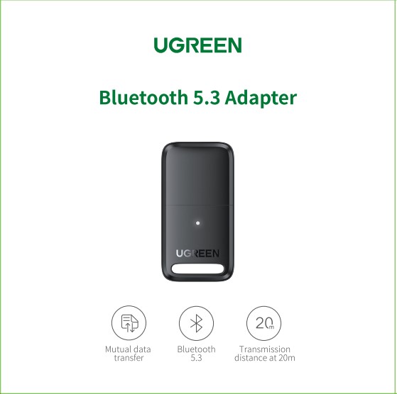 Adaptateur USB-A/Bluetooth/Noir - Connectique PC - Cybertek.fr - 1