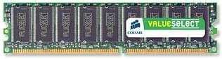 Mémoire PC Corsair VS1GB400C3 (1Go DDR 400 PC3200)