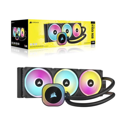 Corsair iCUE LINK H150i RGB 360 Noir - Watercooling Corsair - 8