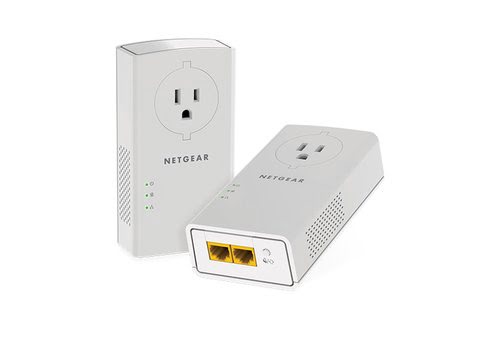 Netgear Powerline Adapter/2x 1-Port 1000Mbps (PLP2000-100FRS) - Adaptateur CPL - 0