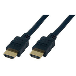 image produit MCL Samar Câble 2.0 HDMI Highspeed + Ethernet mâle/mâle - 1m Cybertek
