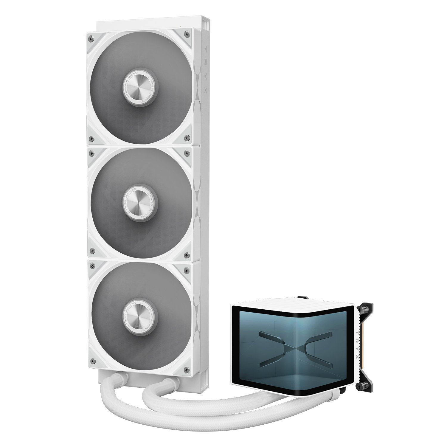 TRYX Panorama 360 AiO - 360mm - Blanc - Watercooling TRYX - 1