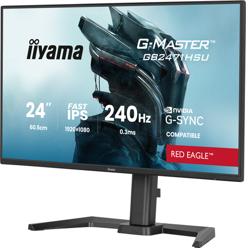 Iiyama 24 pouces  GB2471HSU-B1 - Ecran PC Iiyama - Cybertek.fr - 2