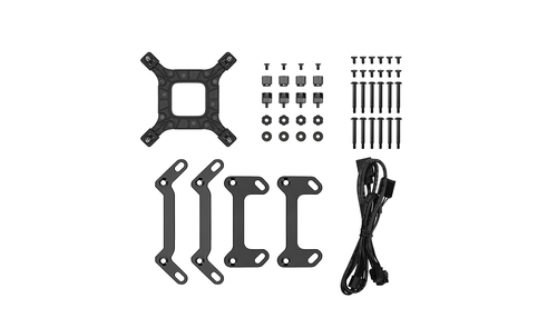 Deepcool CG530 4F Noir + Watercooling LT360 ARGB Noir - Boîtier PC - 7