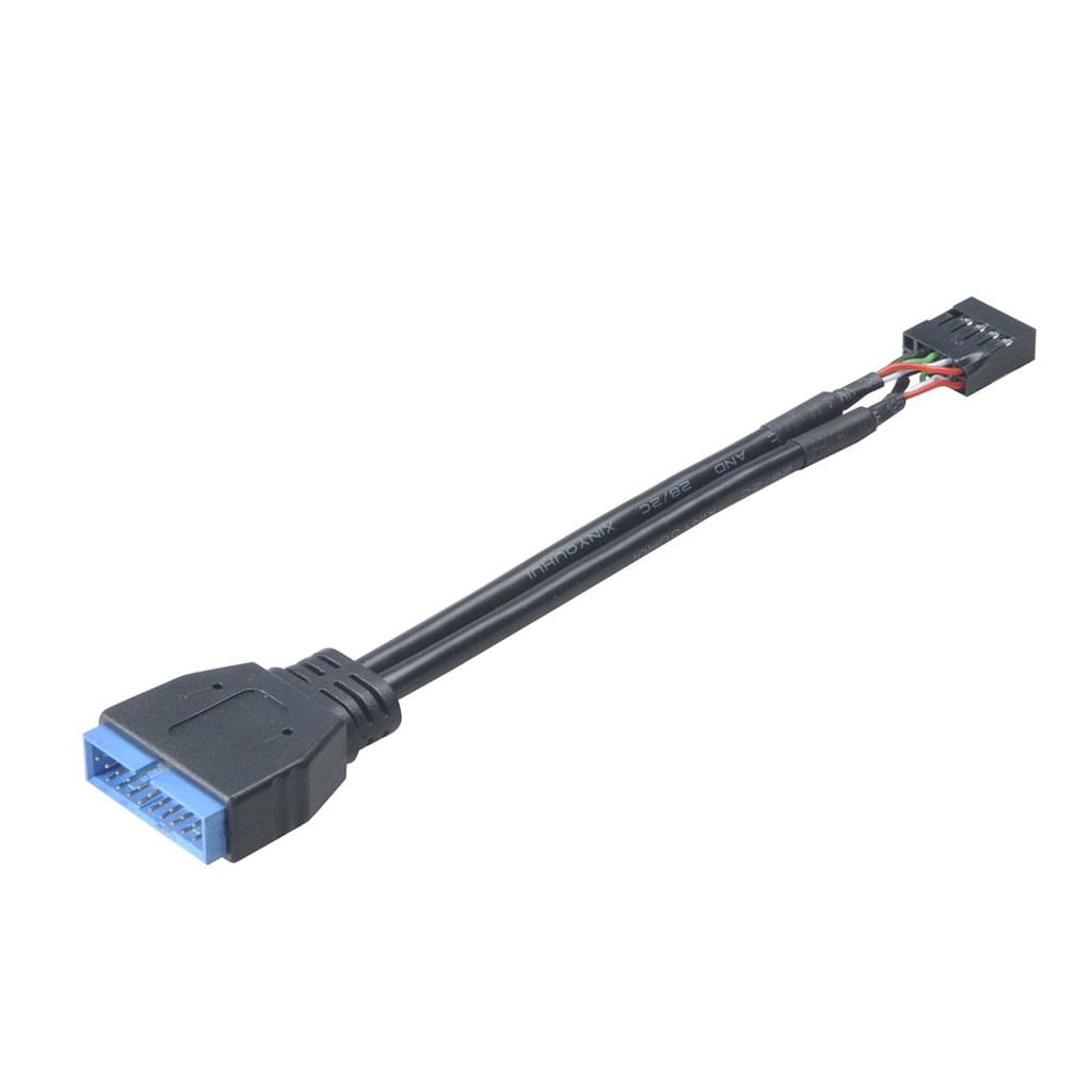 Adaptateur USB3.0 interne vers USB2.0 Carte Mere - Connectique PC - 0