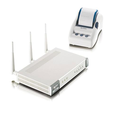 Zyxel ZY-N4100 - Routeur 4 ports wireless 10/100/WiFi N - Routeur - 0