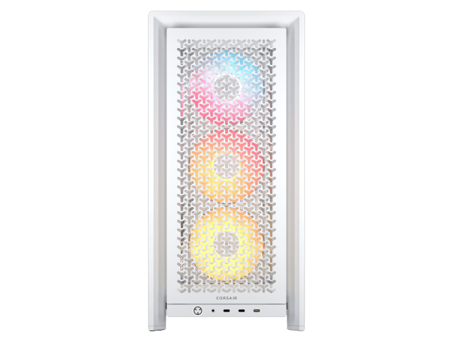 Corsair FRAME 4000D LCD RS ARGB Blanc Blanc - Boîtier PC Corsair - 1