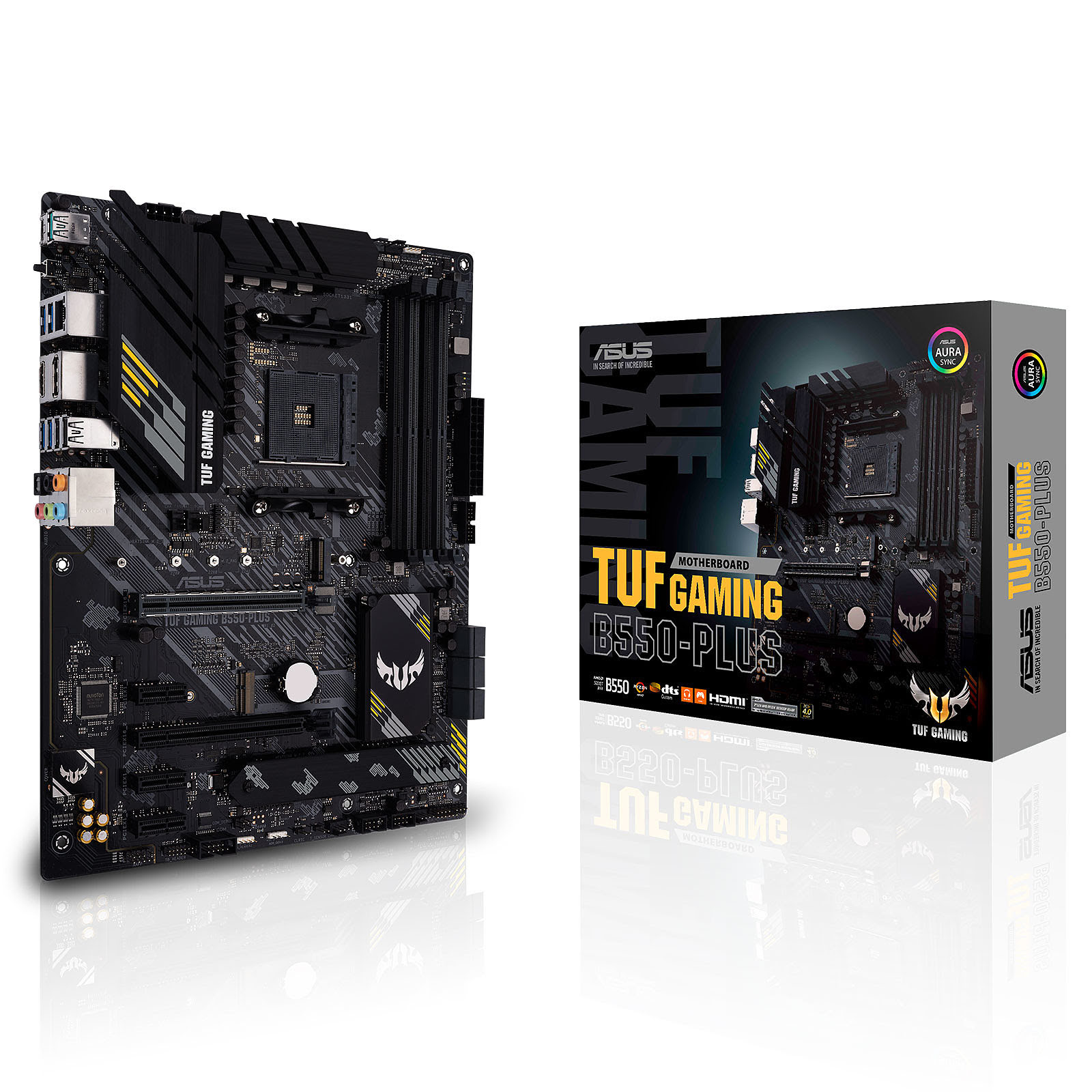 Asus TUF GAMING B550-PLUS ATX  - Carte mère Asus - Cybertek.fr - 0