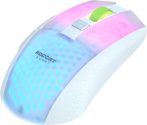 Souris PC Roccat Burst Pro Air - Blanc/RGB/Sans Fil