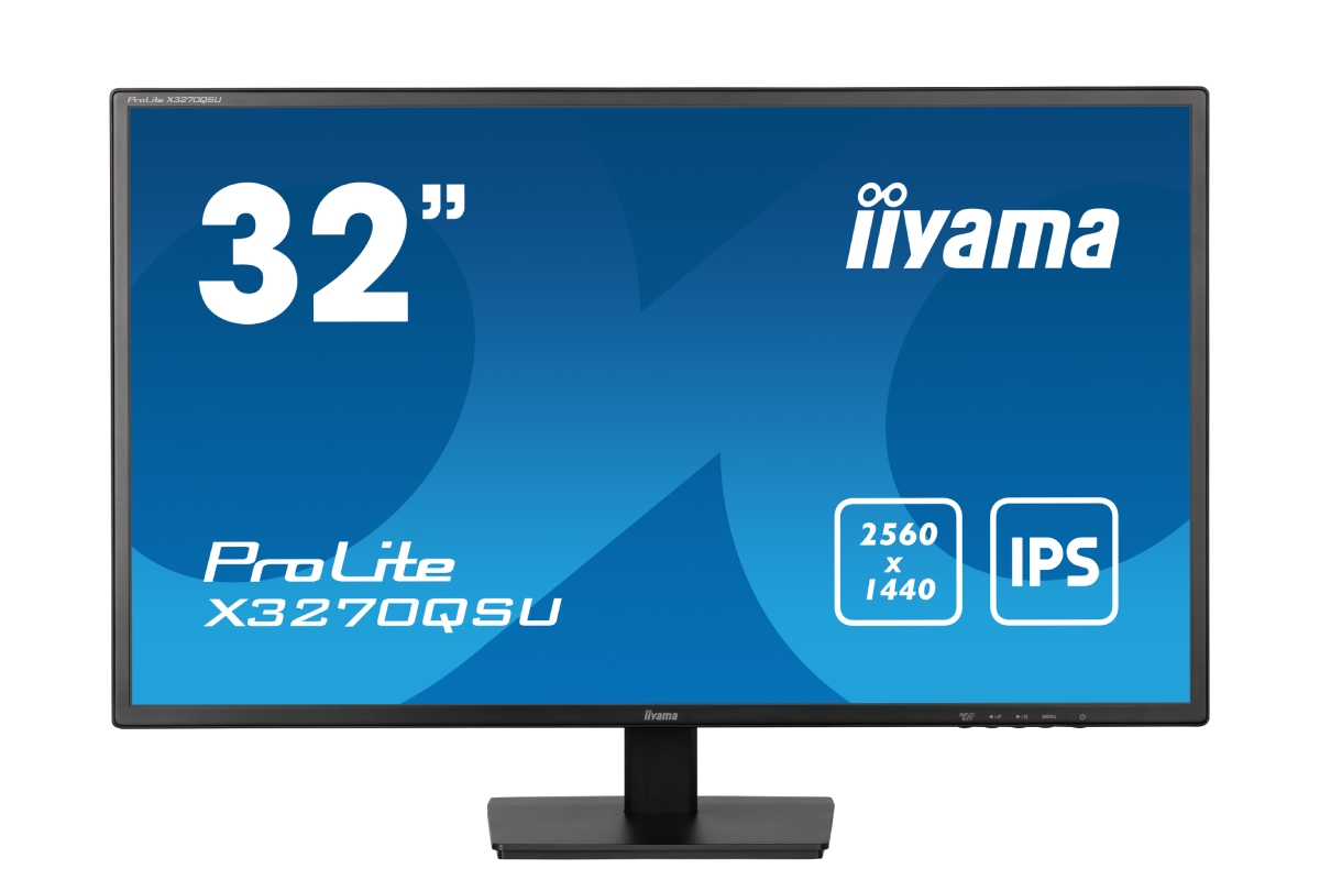 Iiyama 32"  X3270QSU-B1 - Ecran PC Iiyama - Cybertek.fr - 0