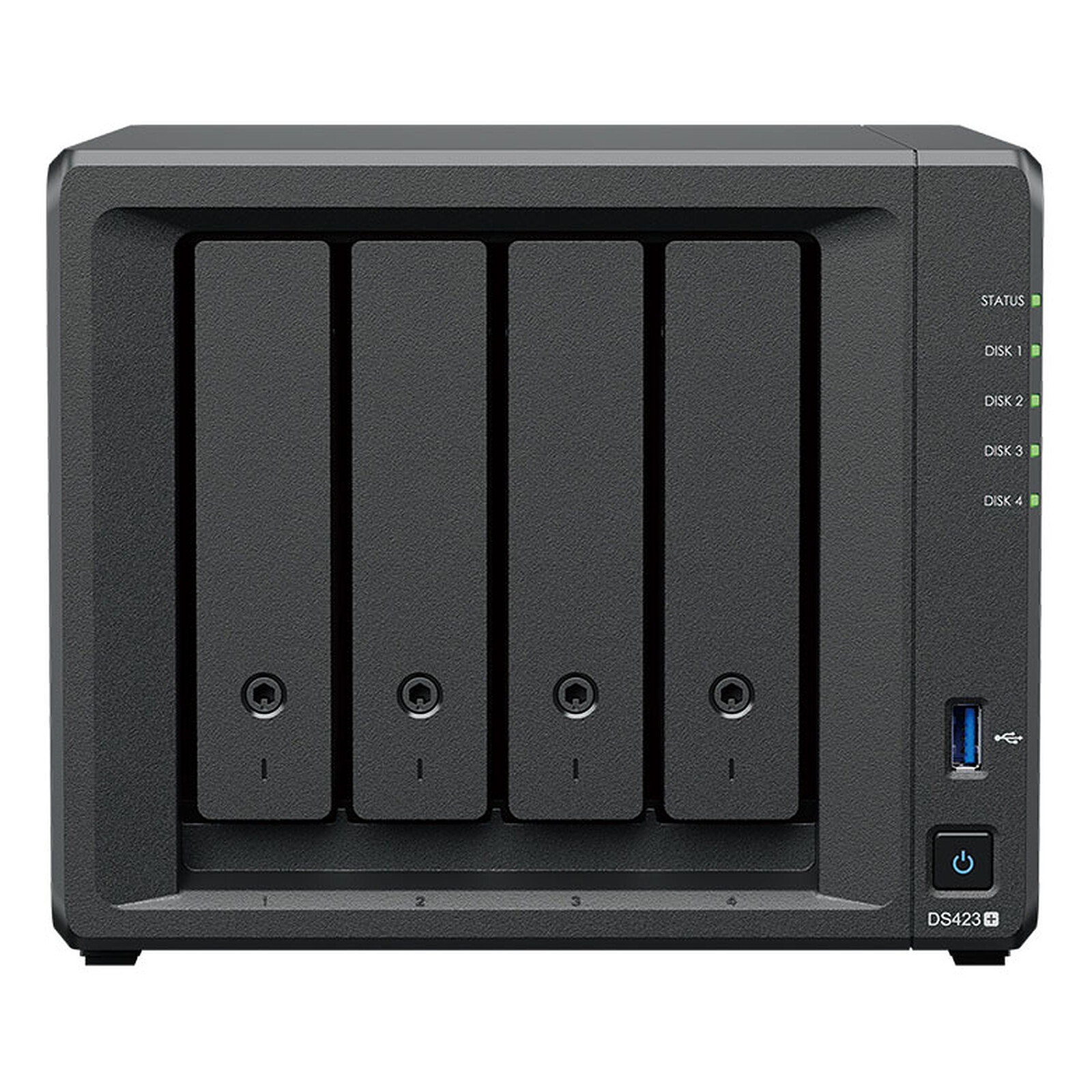 Synology DS423+ - 4 Baies + 4 Go RAM  - Serveur NAS Synology - 1