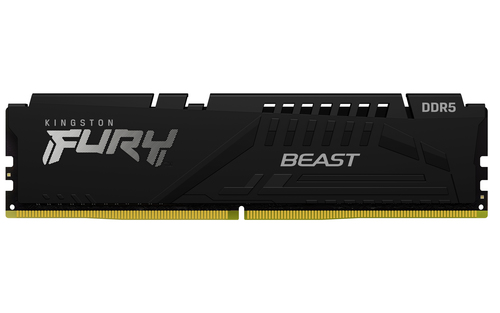 Kingston Fury Beast 16Go (1x16Go) DDR5 6400MHz - Mémoire PC Kingston sur Cybertek.fr - 1