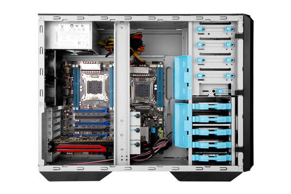 In Win Cage pour Alim Redondante 1200W (3RAMAP030501 / 3RAMAP027201) - Achat / Vente Accessoire alimentation sur Cybertek.fr - 2