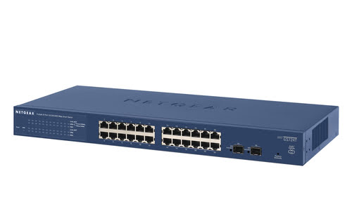 Switch Netgear 24 ports 10/100/1000 GS724T Rackable - Cybertek.fr - 2