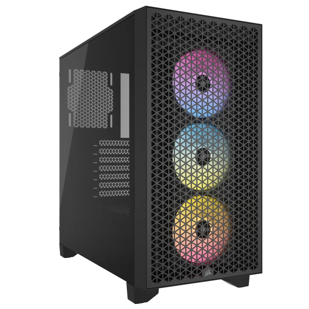 Corsair 3000D Airflow RGB Noir Noir - Boîtier PC Corsair - 0