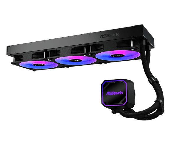 ASRock PRO 360 ARGB - 360mm - Noir - Watercooling ASRock - 2
