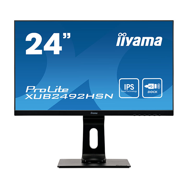 Iiyama 24 pouces  XUB2492HSN-B1 -- - Ecran PC Iiyama - Cybertek.fr - 0