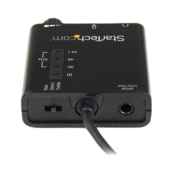 StarTech USB avec Numérique SPDIF + Micro - ICUSBAUDIO2D - Carte son - 2